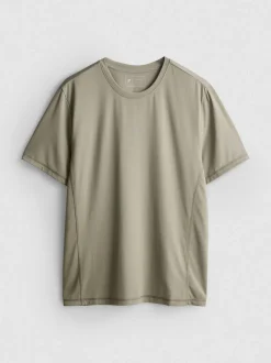 Fitness-T-Shirt mit Einsätzen
