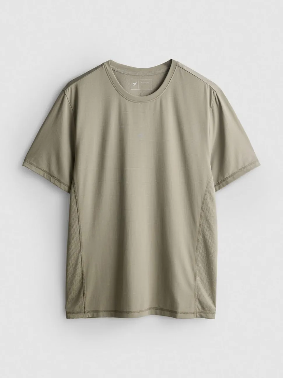 Fitness-T-Shirt mit Einsätzen