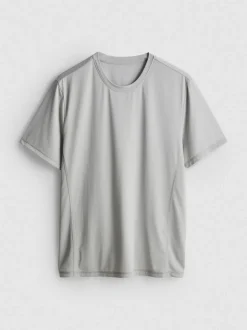 Fitness-T-Shirt mit Einsätzen