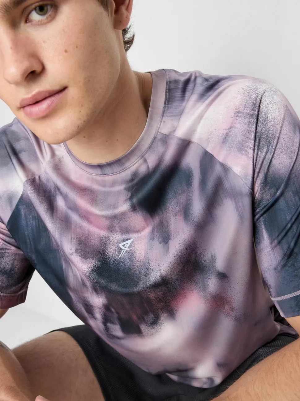 Fitness-T-Shirt mit Print