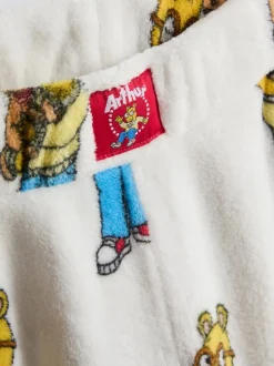 Flauschige „Arthur“ Schlafanzughose mit weitem Bein