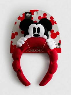 Flauschiger „Disney Micky Maus“ Haarreif
