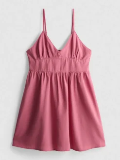 Fließendes Minikleid in A-Linie