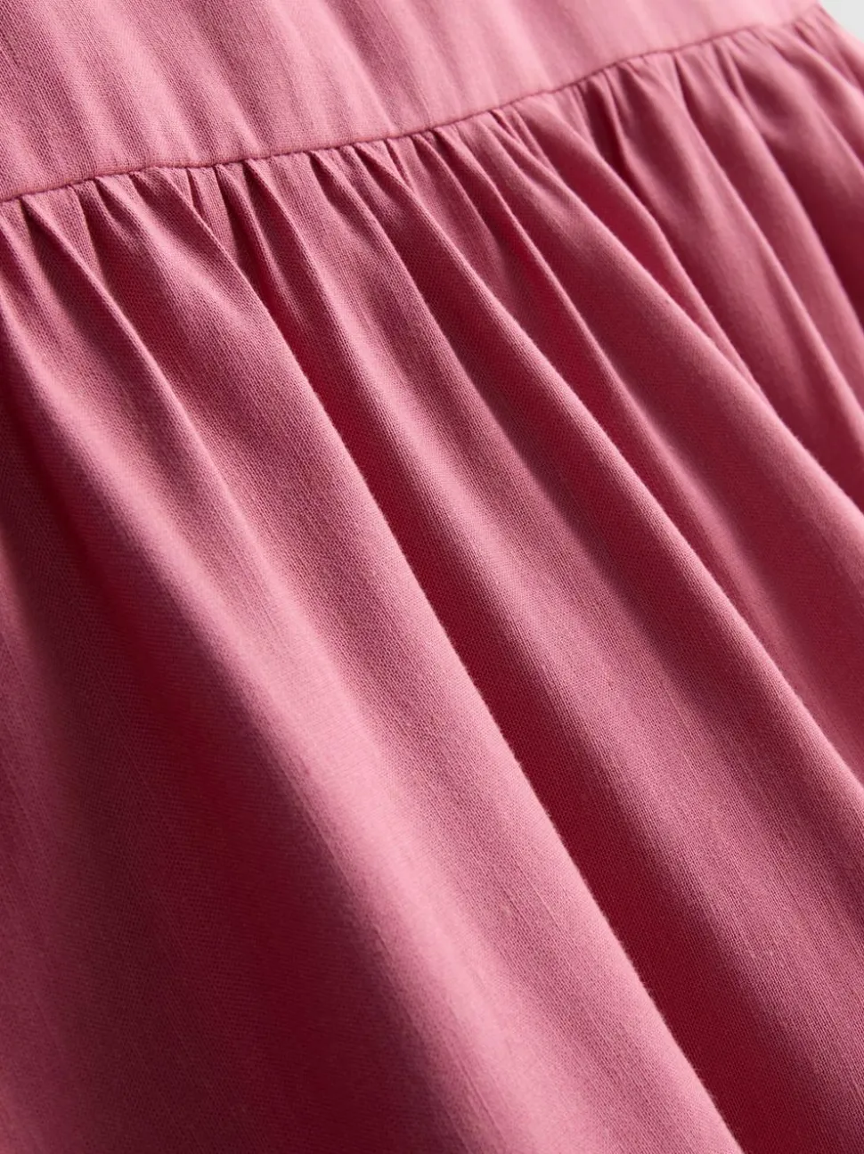 Fließendes Minikleid in A-Linie