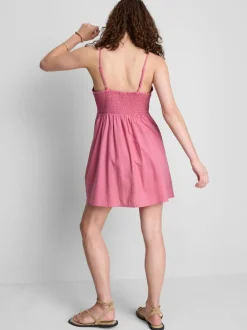 Fließendes Minikleid in A-Linie