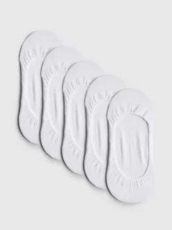 Füßlinge aus Baumwolle, 5er-Pack
