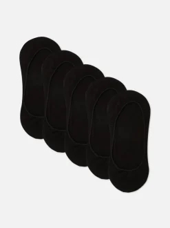Füßlinge aus Baumwolle, 5er-Pack