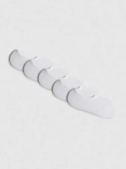 Füßlinge aus Mesh-Gewebe, 5er-Pack