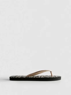 Flipflops mit Zebramuster