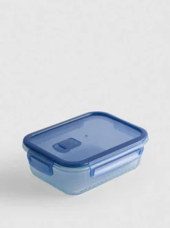 Frischhaltebox aus geriffeltem Glas