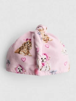 Frottee-Haarturban mit Muster