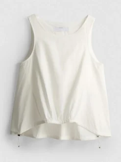 Funktionales Tanktop mit rundem Saum