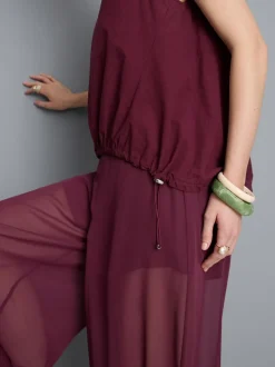 Funktionales Tanktop mit rundem Saum