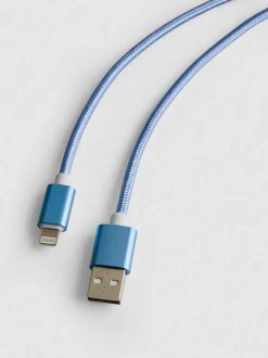 Geflochtenes USB-C- auf Lightning-Kabel, 2 m