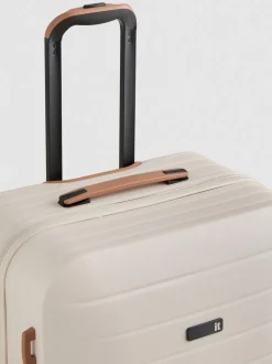 Geformter Hartschalenkoffer mit 8 Rollen