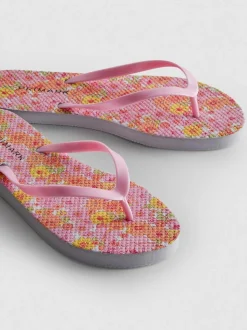 Gemusterte Flipflops
