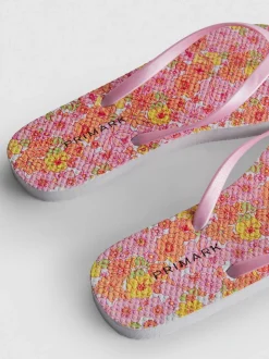 Gemusterte Flipflops