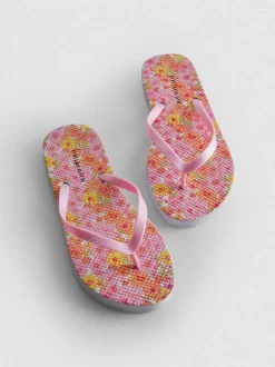 Gemusterte Flipflops