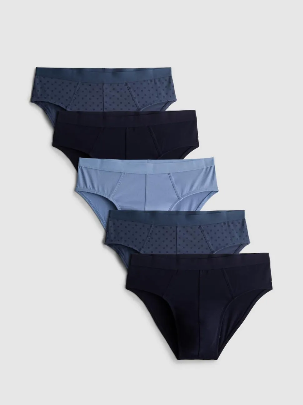 Gemusterte Unterhosen, 5er-Pack