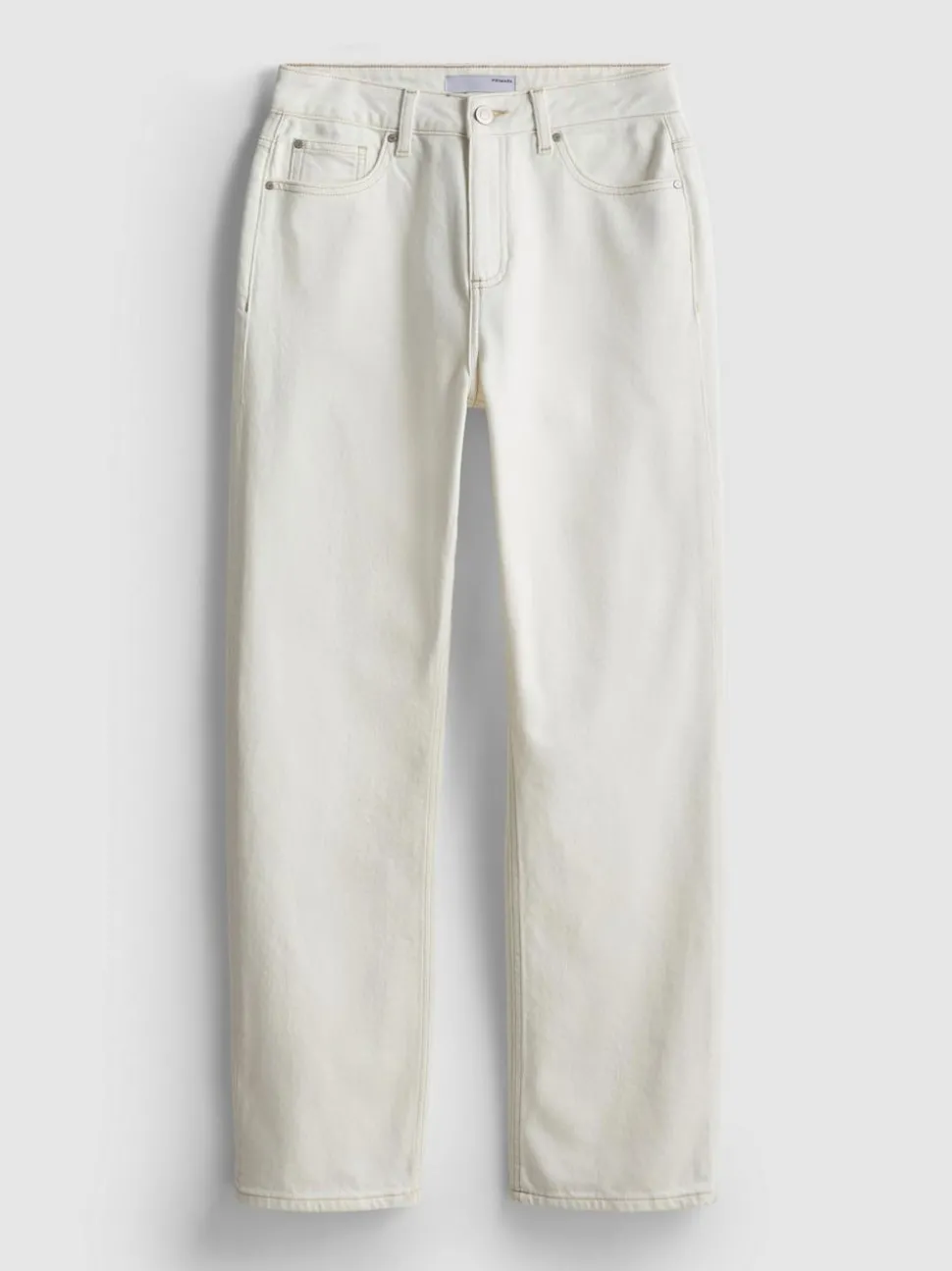 Gerade geschnittene Jeans aus Baumwolldenim