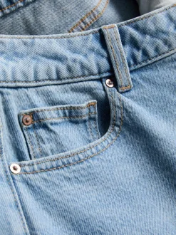 Gerade geschnittene Jeans aus Baumwolldenim