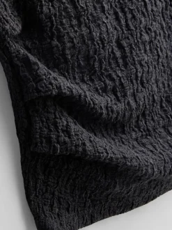 Gerafftes Top in Knitteroptik