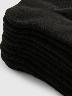 Gerippte Crew-Socken, 5er-Pack