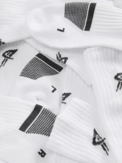 Gerippte Performance-Socken, 5er-Pack