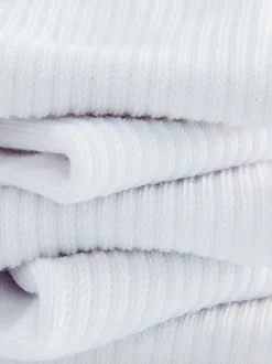 Gerippte Socken in Viertellänge, 5er-Pack