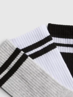 Gerippte Sportsocken, 7er-Pack