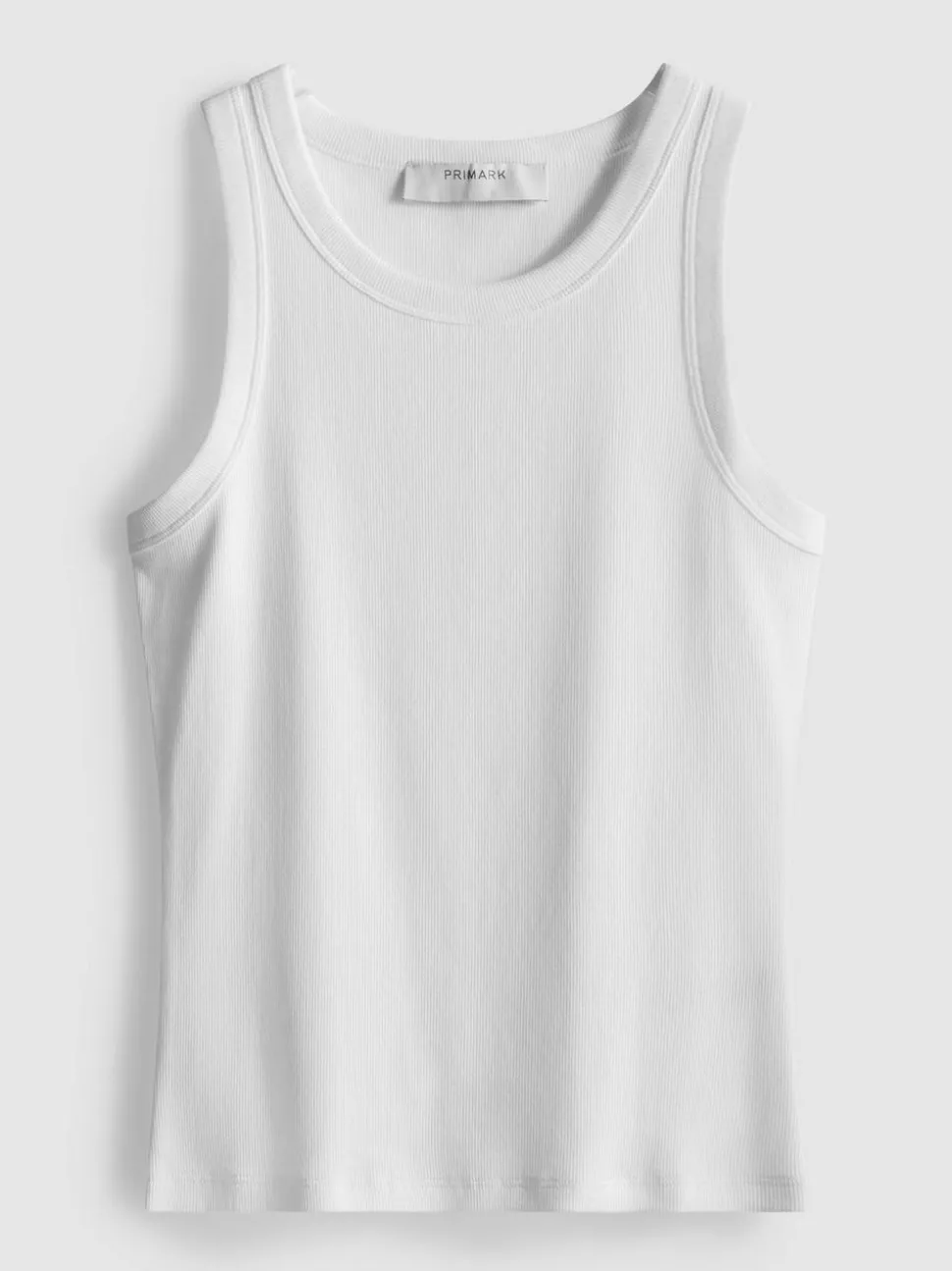 Geripptes Racerback-Top mit hohem Baumwollanteil