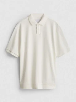 Geripptes „The Edit“ Poloshirt