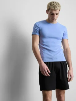 Gerippte T-Shirts, 2er-Pack