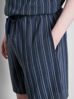 Gestreifte Schlafanzugshorts