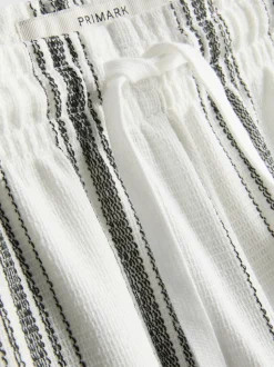 Gestreifte Schlafanzugshorts