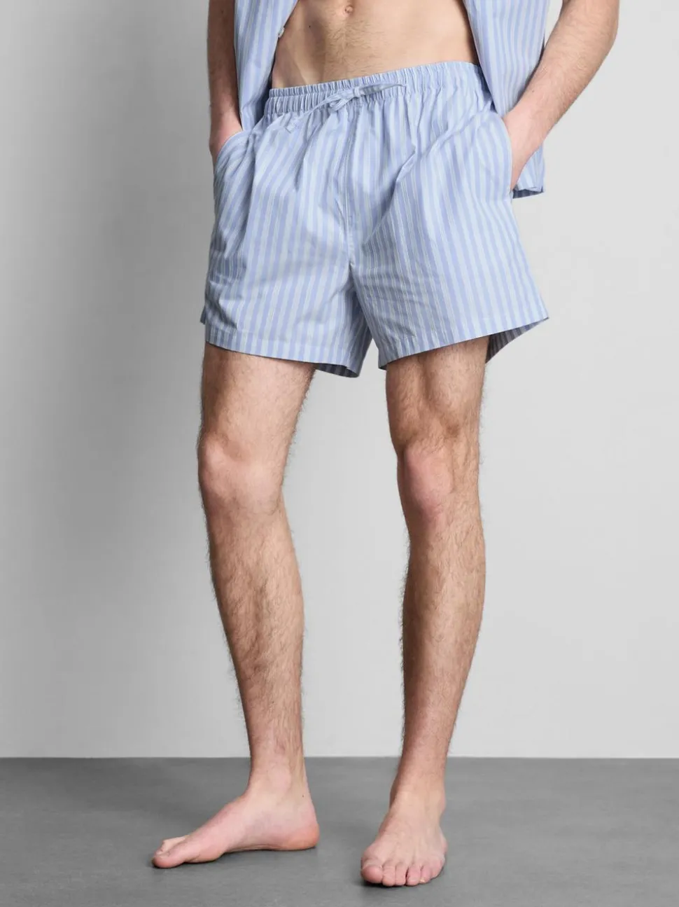 Gestreifte Schlafanzugshorts