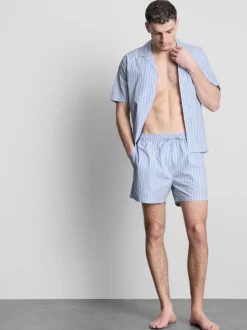 Gestreifte Schlafanzugshorts