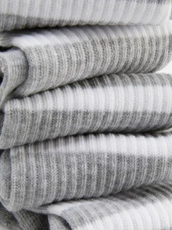 Gestreifte Sportsocken, 5er-Pack