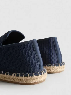 Gestrickte Low-Top-Espadrilles