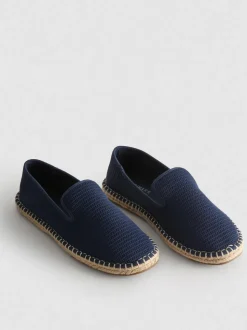 Gestrickte Low-Top-Espadrilles