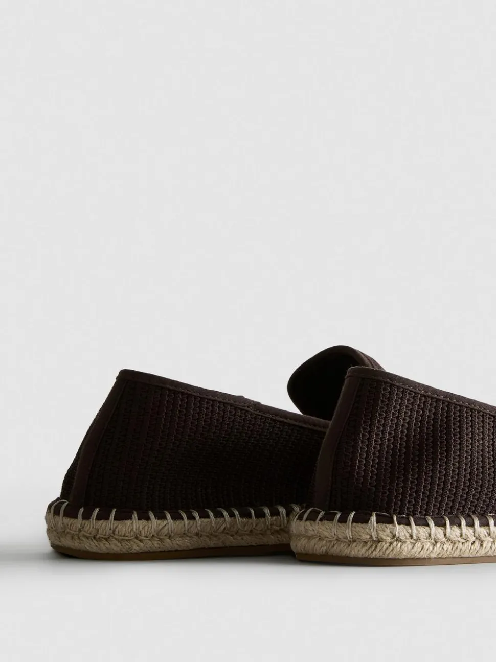 Gestrickte Low-Top-Espadrilles