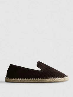 Gestrickte Low-Top-Espadrilles