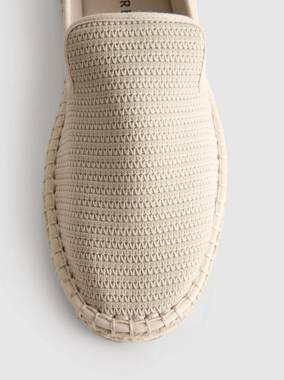 Gestrickte Low-Top-Espadrilles