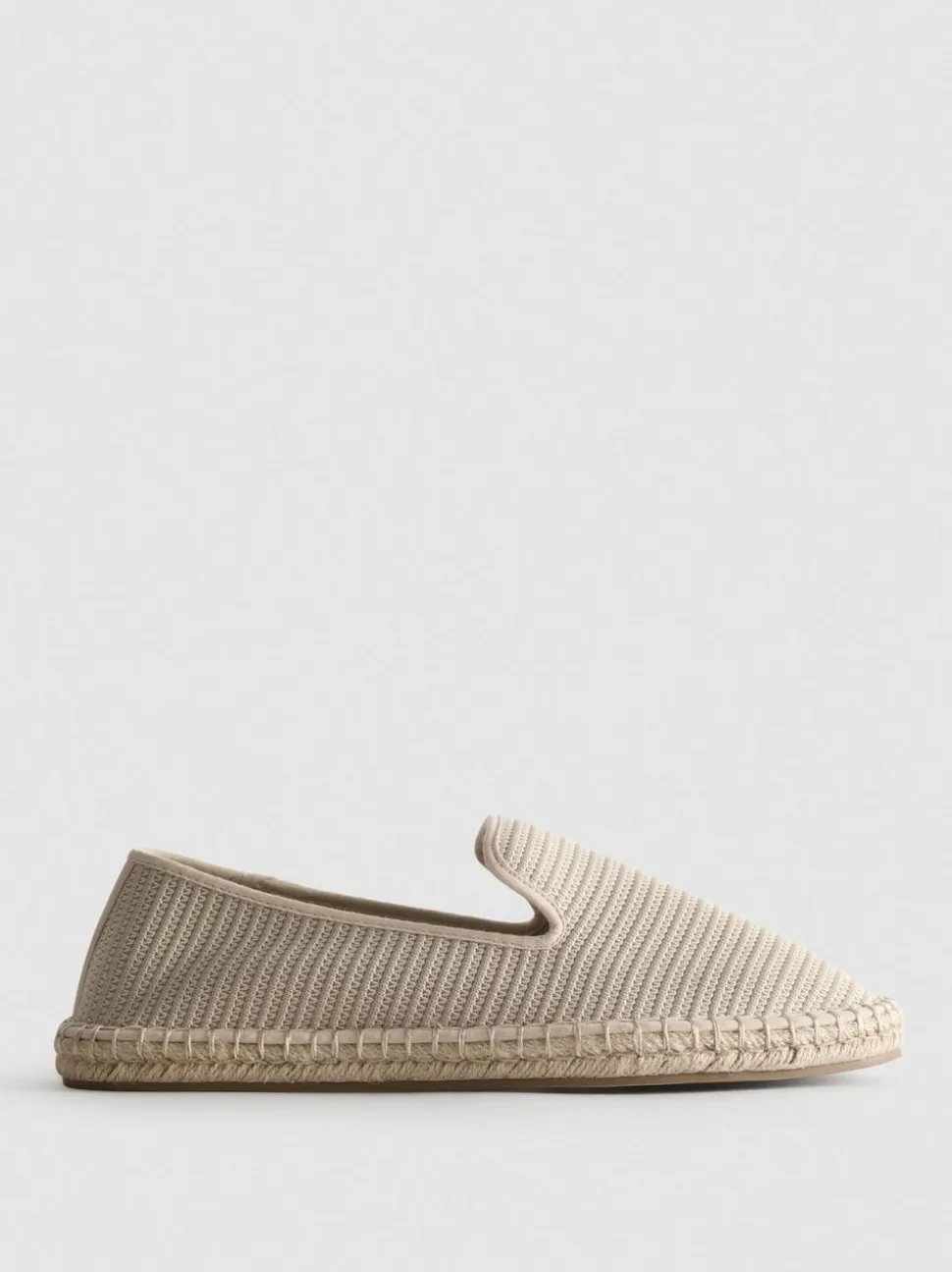 Gestrickte Low-Top-Espadrilles