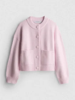 Gestrickter Bomber-Cardigan