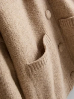 Gestrickter Bomber-Cardigan