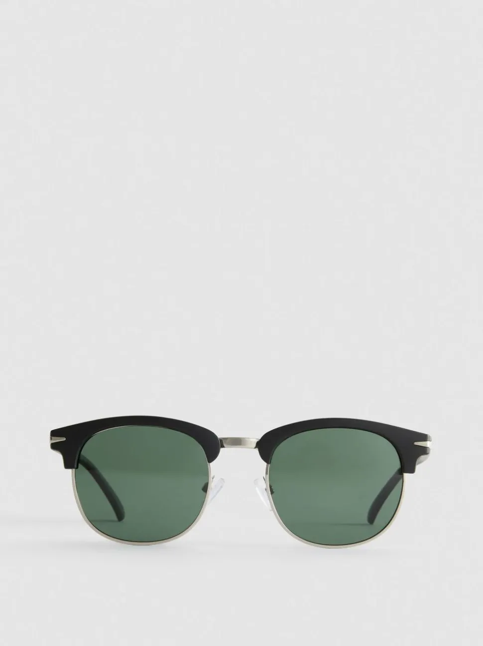 Getönte Clubmaster-Sonnenbrille