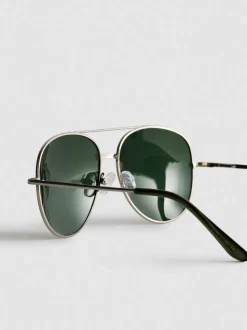 Getönte Piloten Sonnenbrille