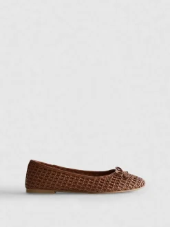 Gewebte Ballerinas