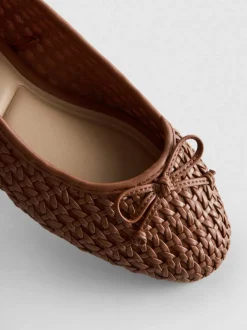 Gewebte Ballerinas